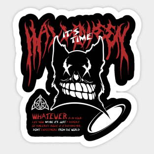 its time halloween Sticker